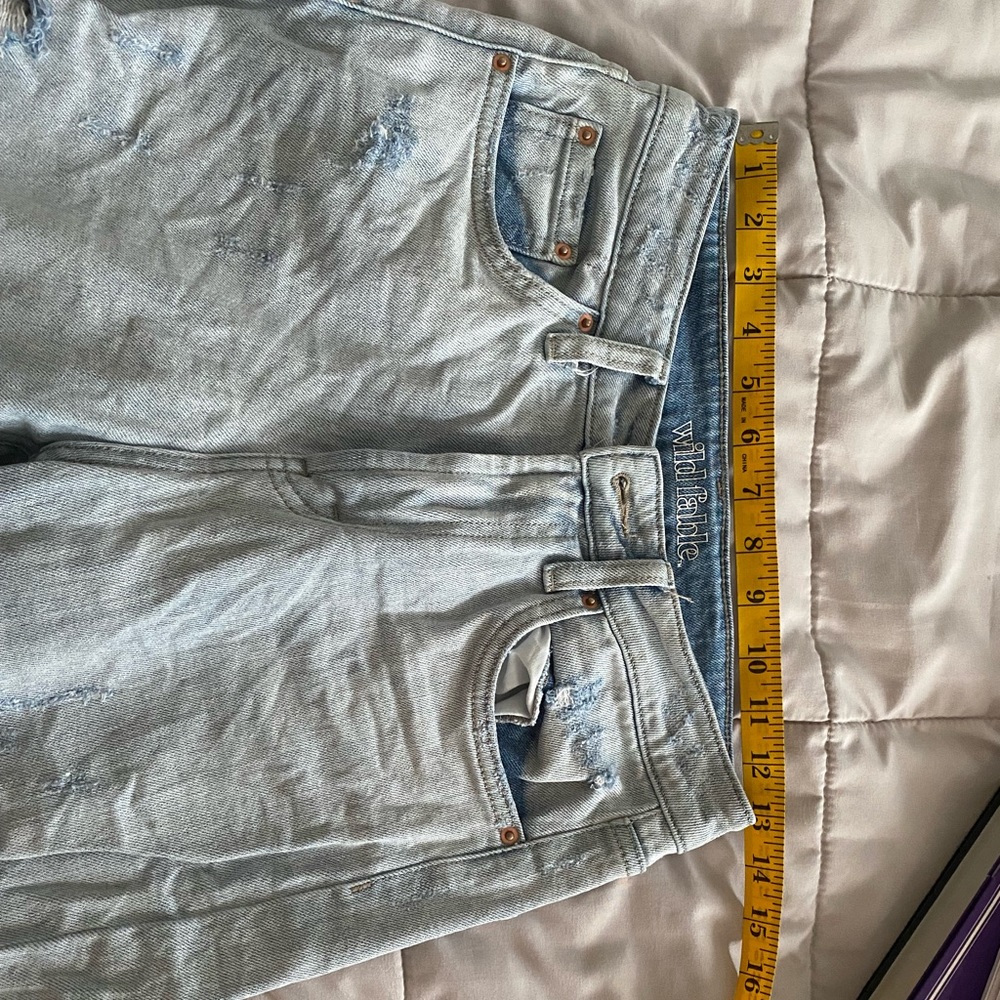 Wild Fable Distressed Mom Jeans